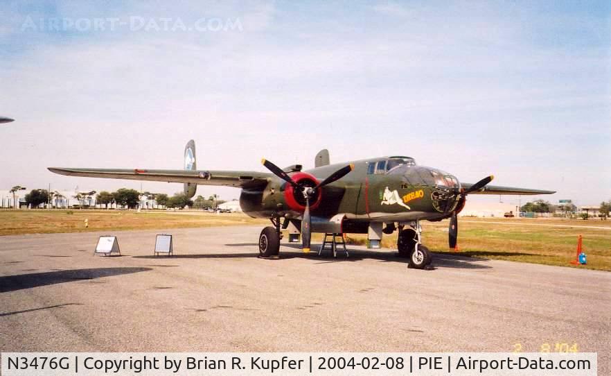 N3476G, 1944 North American B-25J Mitchell C/N 108-33257, Sitting Pretty