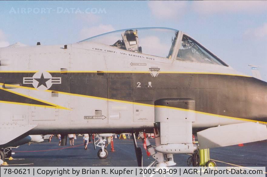 78-0621, 1978 Fairchild Republic A-10A Thunderbolt II C/N A10-0241, cockpit ot 