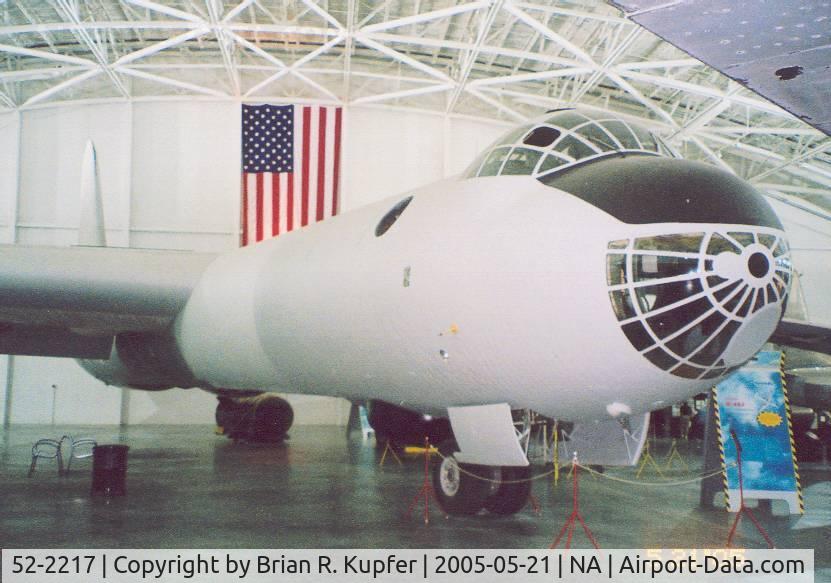 52-2217, 1952 Consolidated B-36J-1-CF Peacemaker C/N 358, in the new hangar