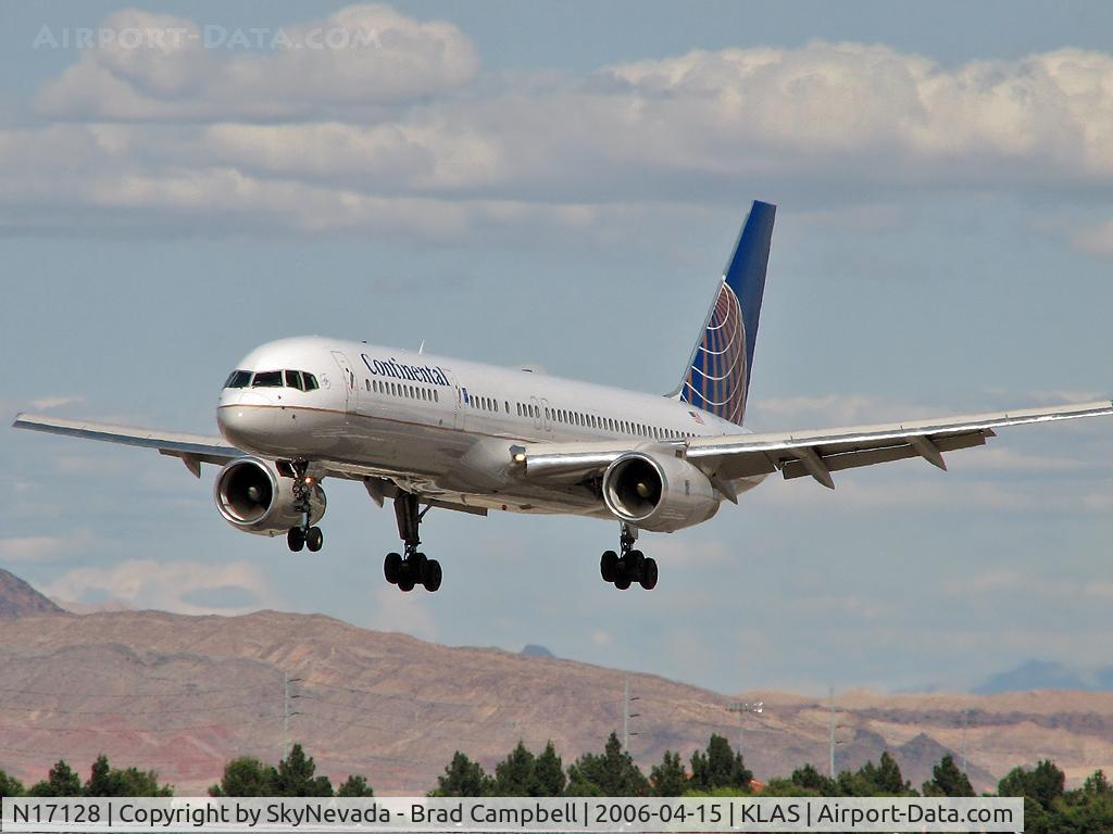 N17128, 1998 Boeing 757-224 C/N 27567, Continental Airlines / 1998 Boeing 757-224