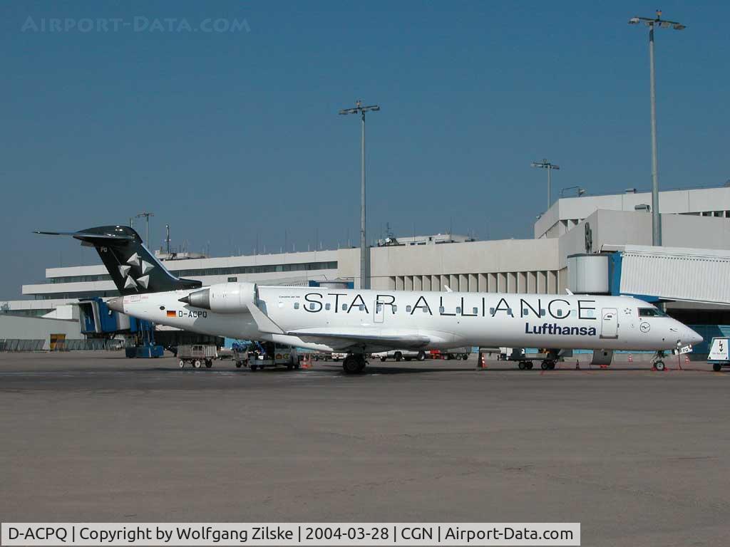 D-ACPQ, 2003 Canadair CRJ-700 (CL-600-2C10) Regional Jet C/N 10091, special c/s