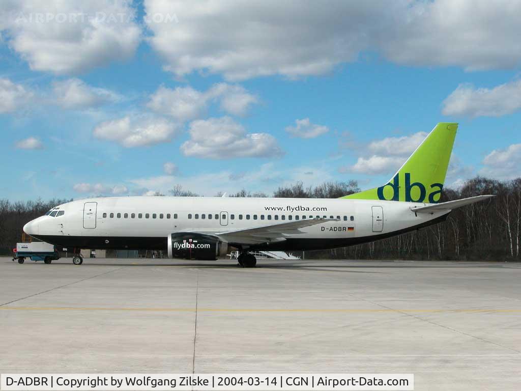 D-ADBR, 1998 Boeing 737-31S C/N 29100, visitor