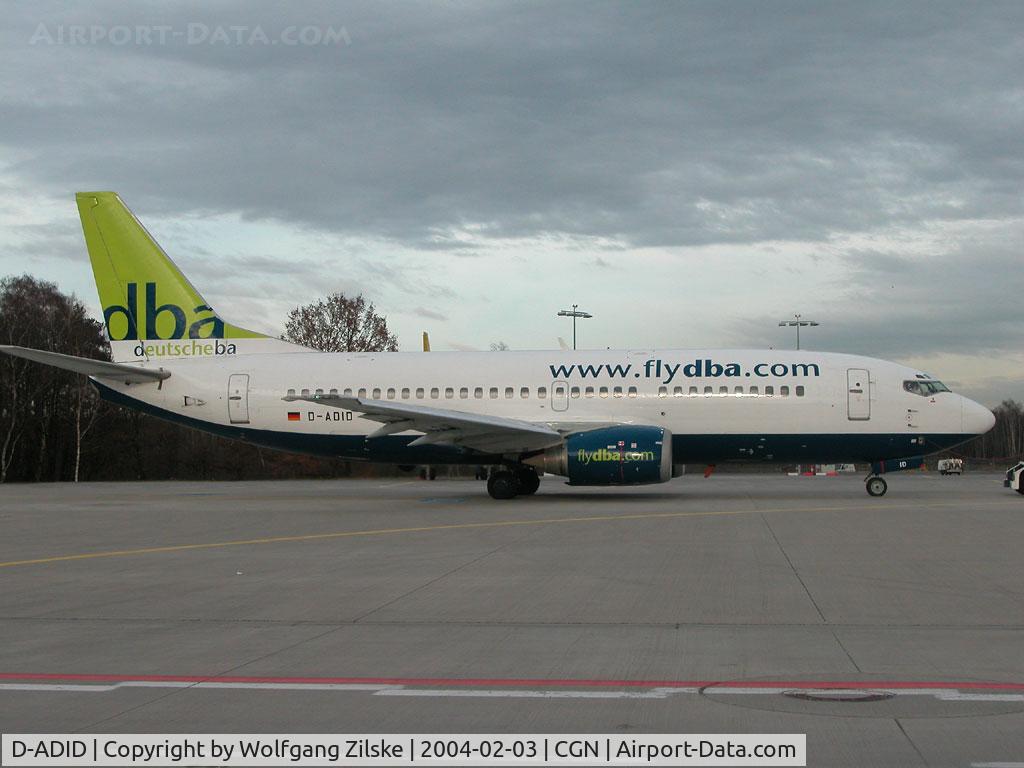 D-ADID, 1987 Boeing 737-329 C/N 23773, visitor