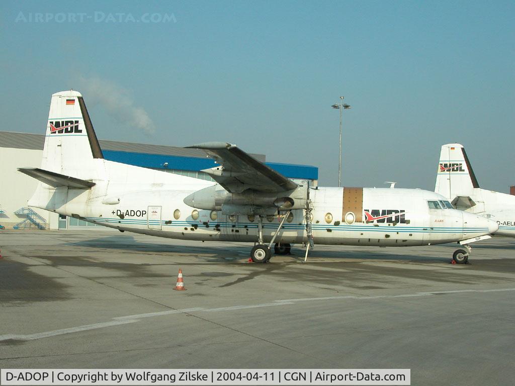 D-ADOP, 1966 Fokker F.27-600 Friendship C/N 10316, w.f.u.