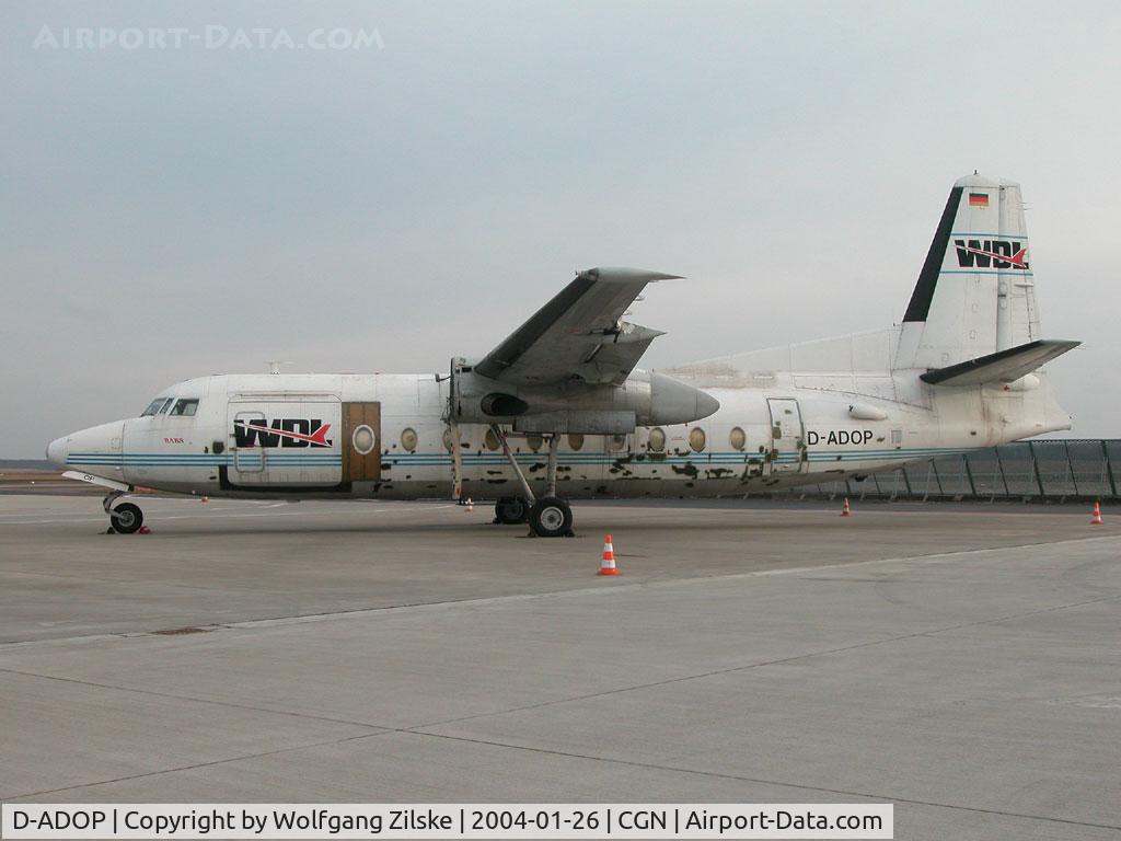 D-ADOP, 1966 Fokker F.27-600 Friendship C/N 10316, w.f.u.