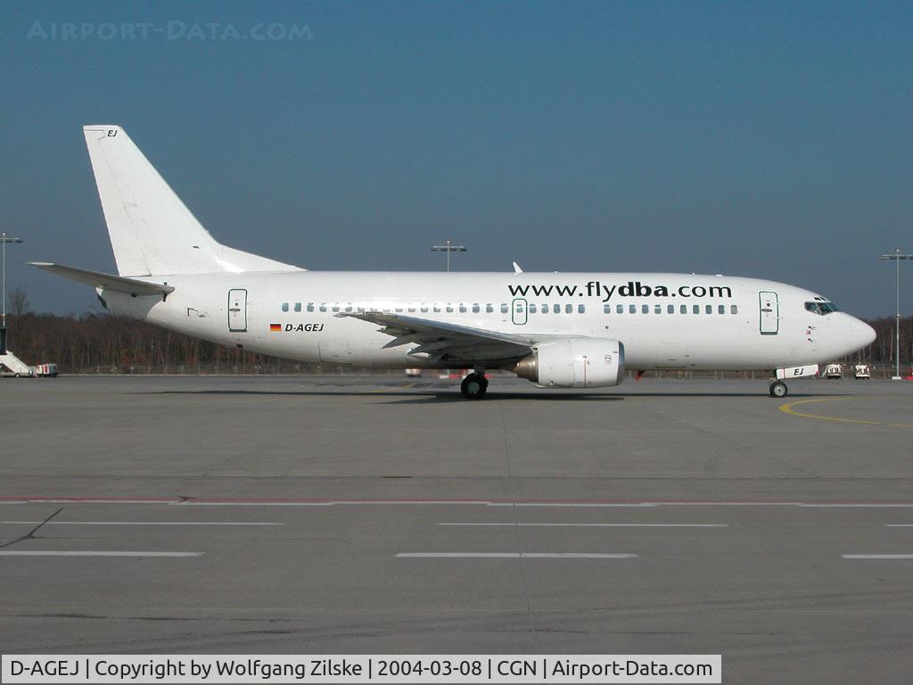 D-AGEJ, 1988 Boeing 737-3L9 C/N 24221, visitor