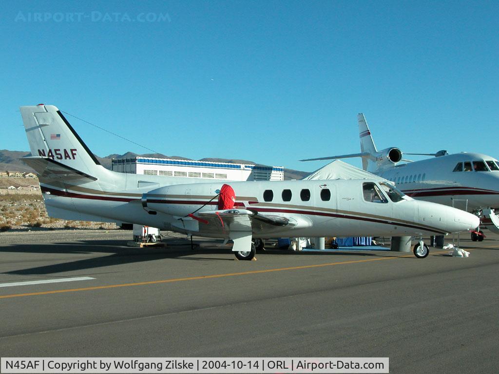 N45AF, 1978 Cessna 501 Citation I/SP C/N 5010284, NBAA 2004