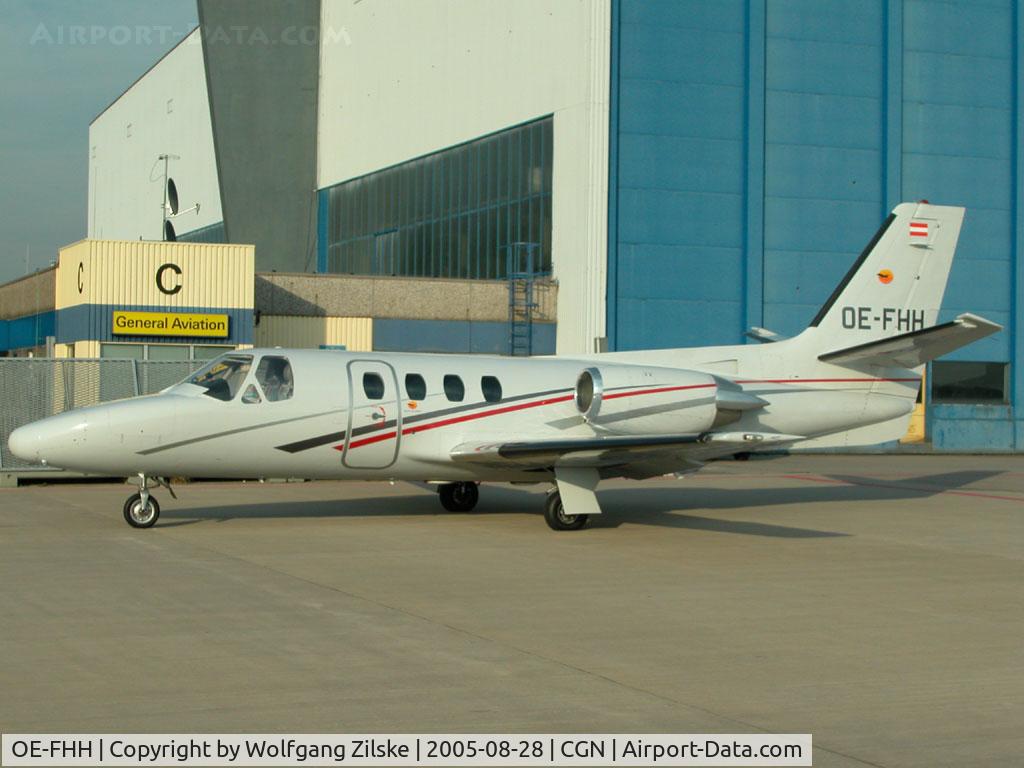 OE-FHH, 1981 Cessna 501 Citation I/SP C/N 501-0246, visitor