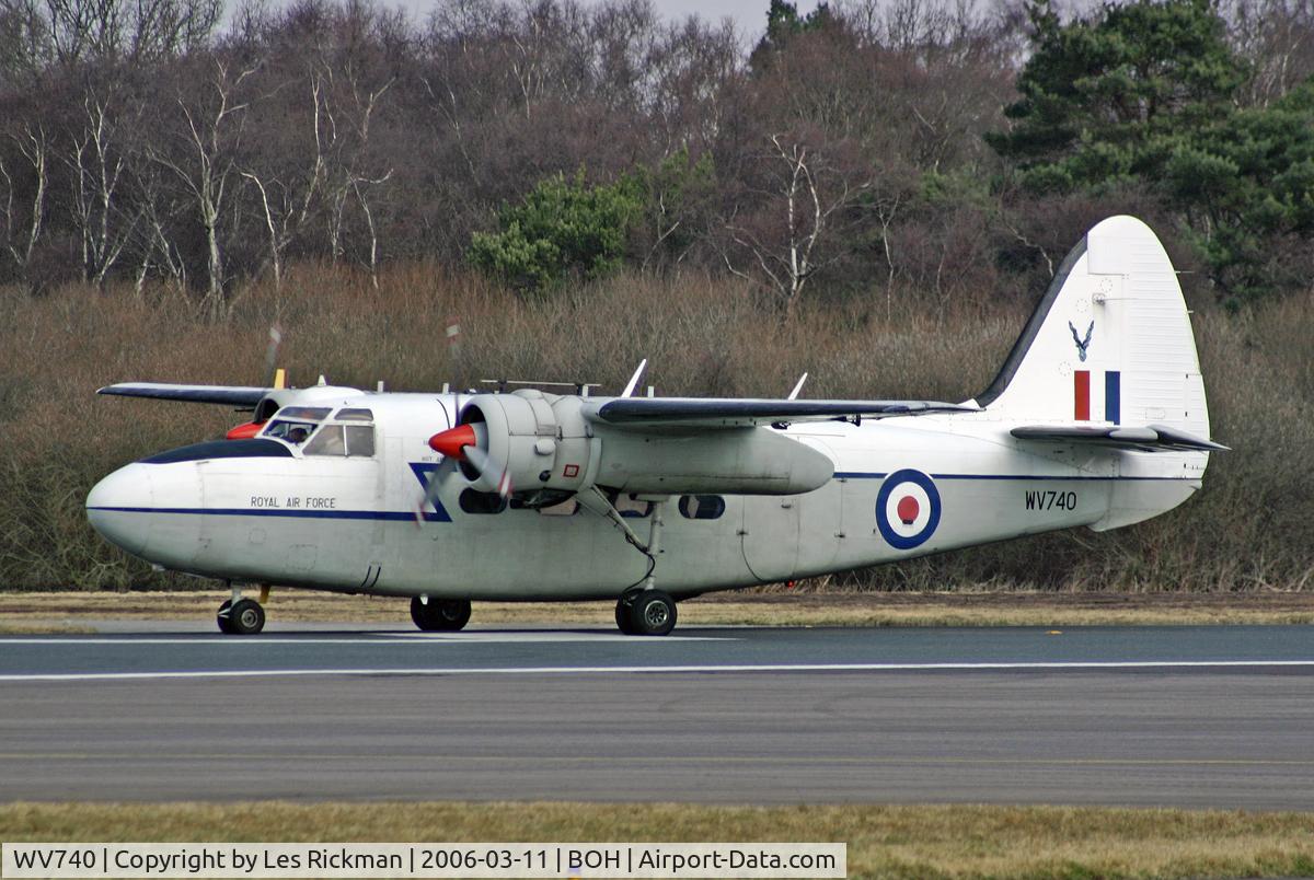 WV740, 1955 Hunting Percival P-66 Pembroke C1 C/N PAC/66/027, P.66 Pembroke C.1 (G-BNPH)