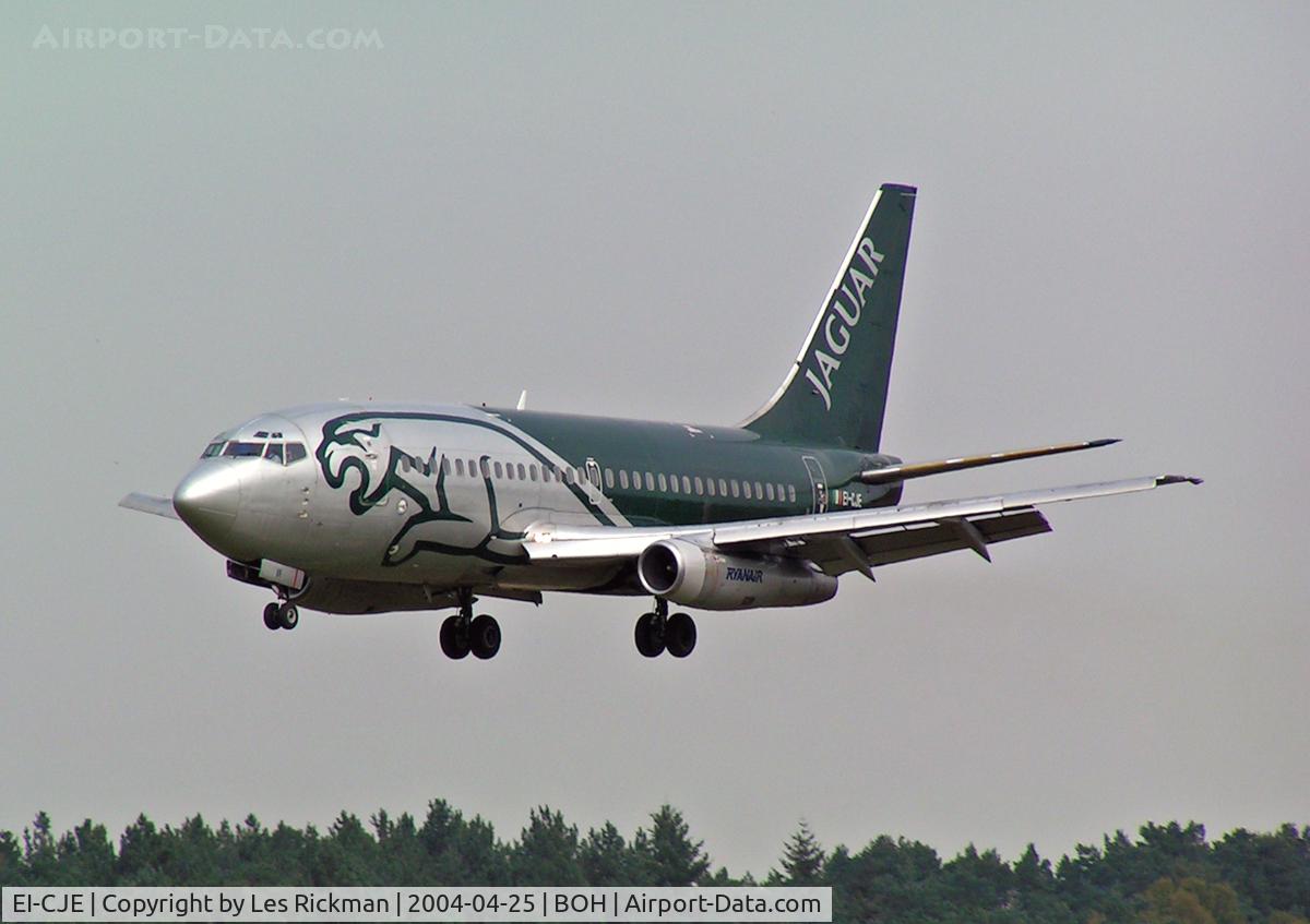 EI-CJE, 1982 Boeing 737-204 C/N 22639, Boeing 737 204ADV