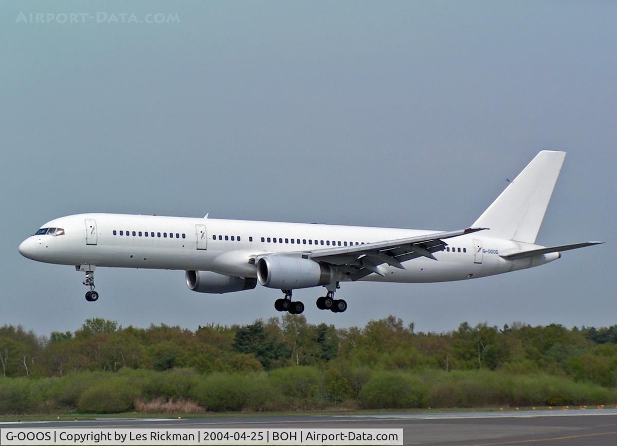 G-OOOS, 1989 Boeing 757-236 C/N 24397, Boeing 757 236