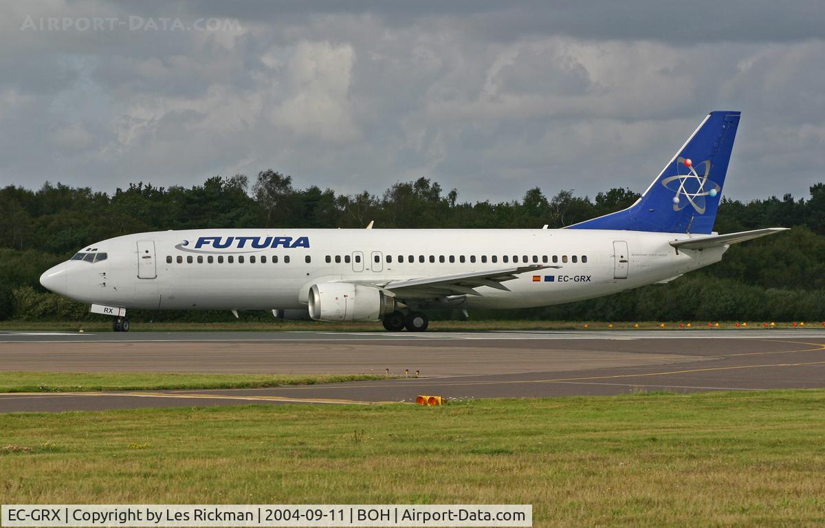 EC-GRX, 1989 Boeing 737-46B C/N 24123, Boeing 737 46B