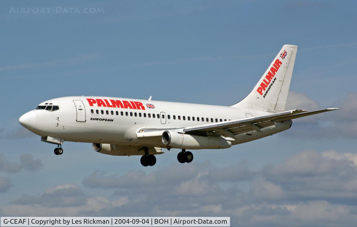 G-CEAF, 1974 Boeing 737-229 C/N 20910, Boeing 737 229