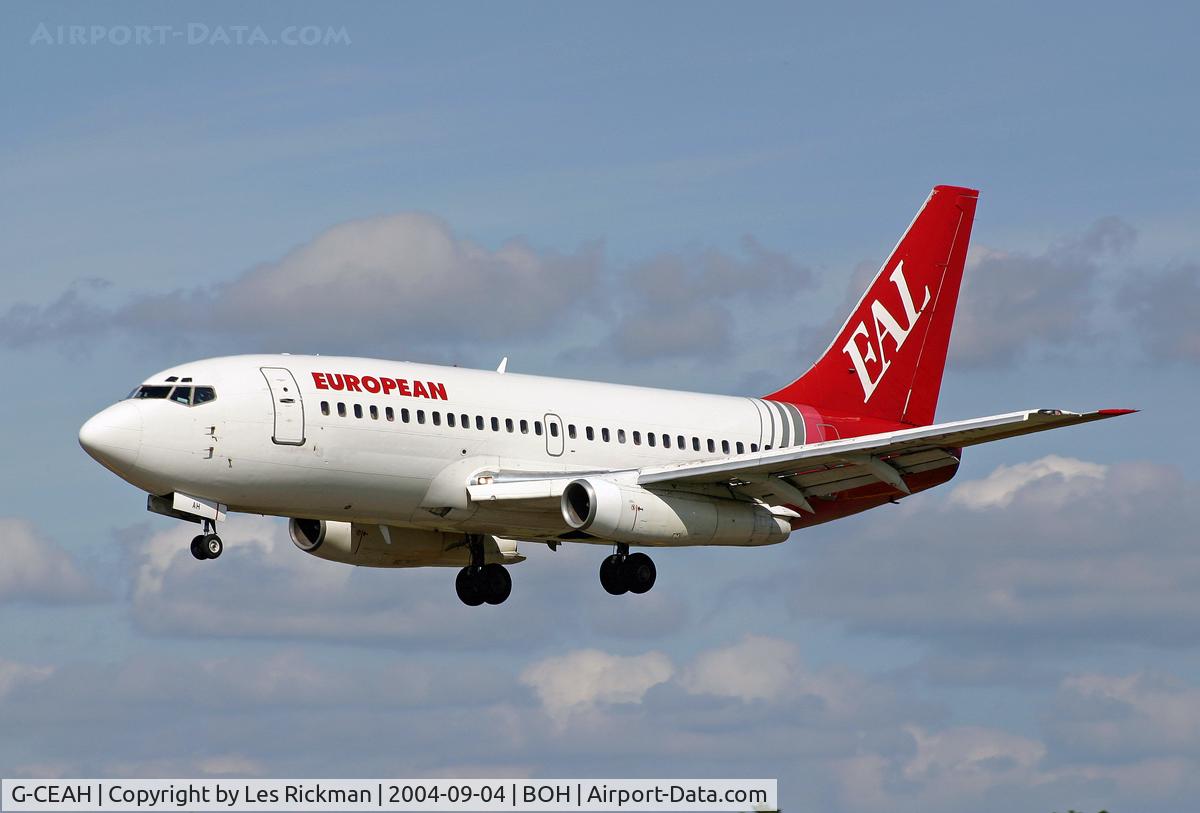 G-CEAH, 1975 Boeing 737-229 C/N 21135, Boeing 737 229