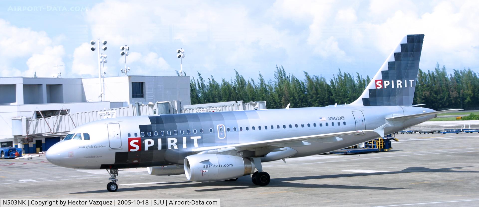 N503NK, 2005 Airbus A319-132 C/N 2470, Spirit Airlane: Spirit of the Caribbean