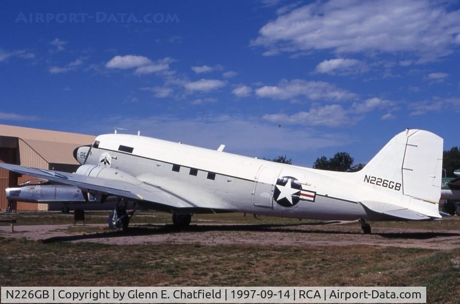 N226GB, Douglas DC3C 1830-94 C/N 13004, C-47A 42-93127, South Dakota Air and Space Museum, Ellsworth AFB