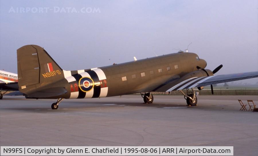 N99FS, Douglas DC-3 (C-47A) C/N 12425, C-47A 42-92606