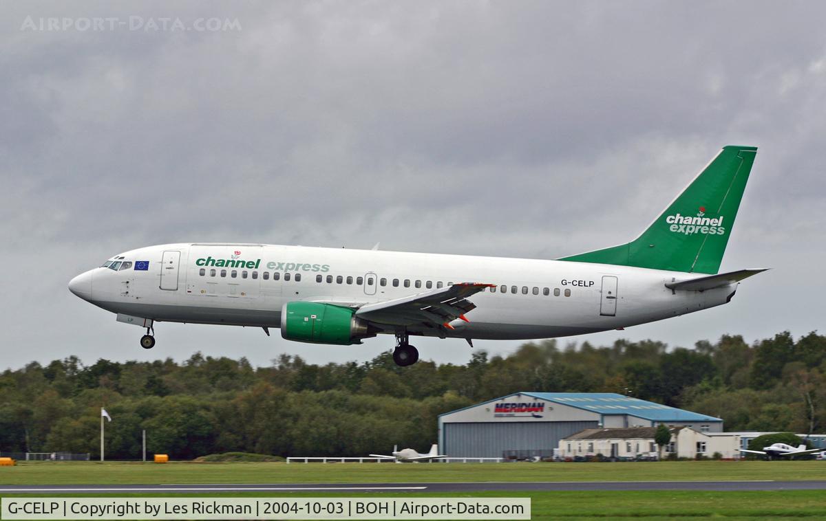 G-CELP, 1986 Boeing 737-330(QC) C/N 23522, Boeing 737 330QC