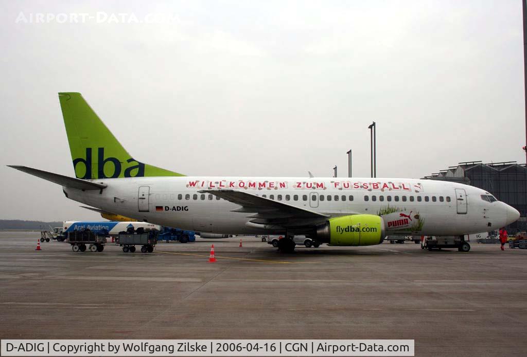 D-ADIG, 1992 Boeing 737-3L9 C/N 26441, WM 2006 t/s