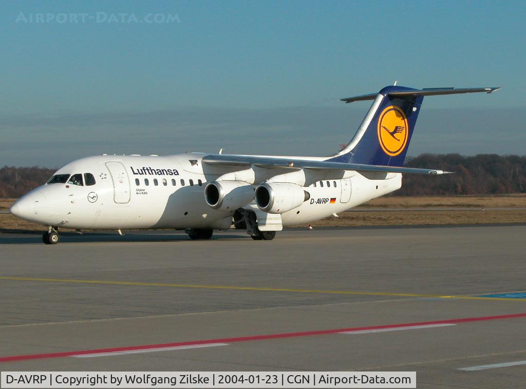 D-AVRP, 1997 British Aerospace Avro 146-RJ85 C/N E.2303, Based at CGN