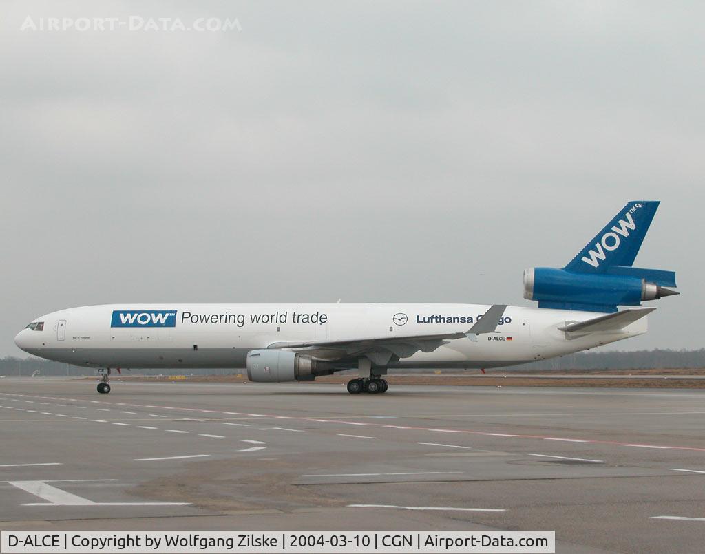 D-ALCE, 1998 McDonnell Douglas MD-11F C/N 48785, freighter
