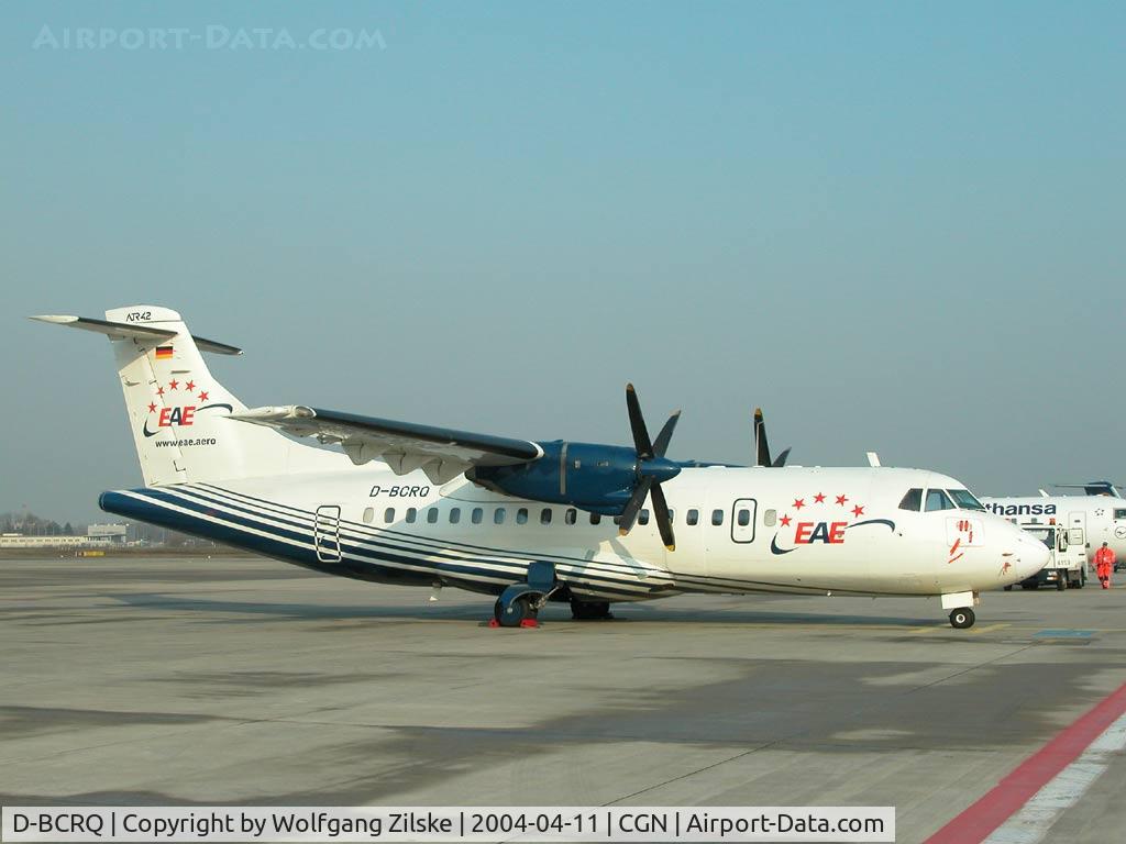 D-BCRQ, 1991 ATR 42-300 C/N 233, Based at CGN