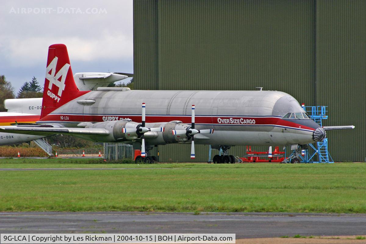 9G-LCA, 1969 Canadair CL-44-0 Skymonster C/N 16, Canadair CL-44-0 Guppy