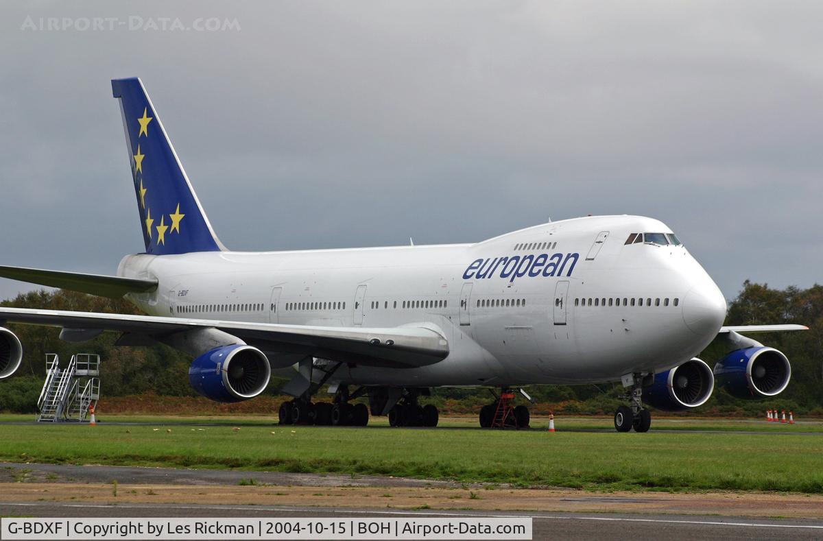 G-BDXF, 1977 Boeing 747-236B C/N 21351, Boeing 747 236B