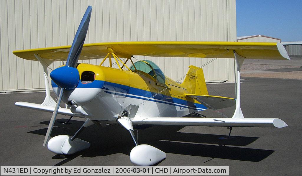 N431ED, 1988 Pitts S-1SE Special C/N 2104362536, Pitts S-1SE