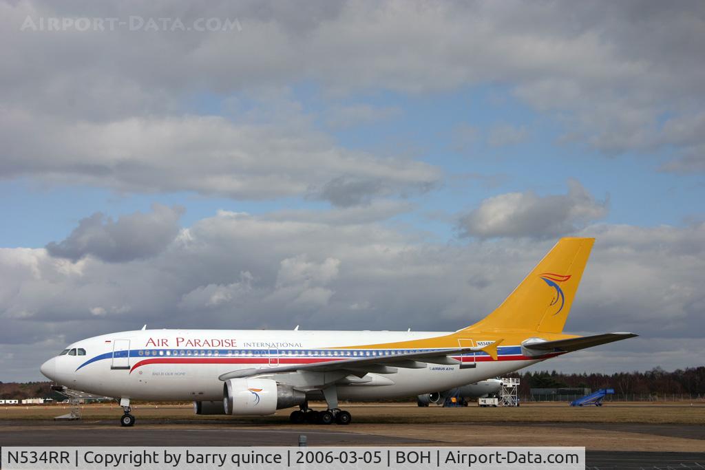 N534RR, 1990 Airbus A310-324 C/N 534, AIRBUS A310 EX-AIR PARADISE