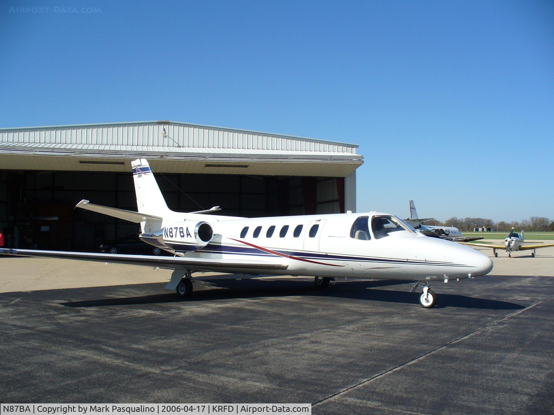 N87BA, 1987 Cessna S550 Citation IIS C/N S550-0131, Cessna S550