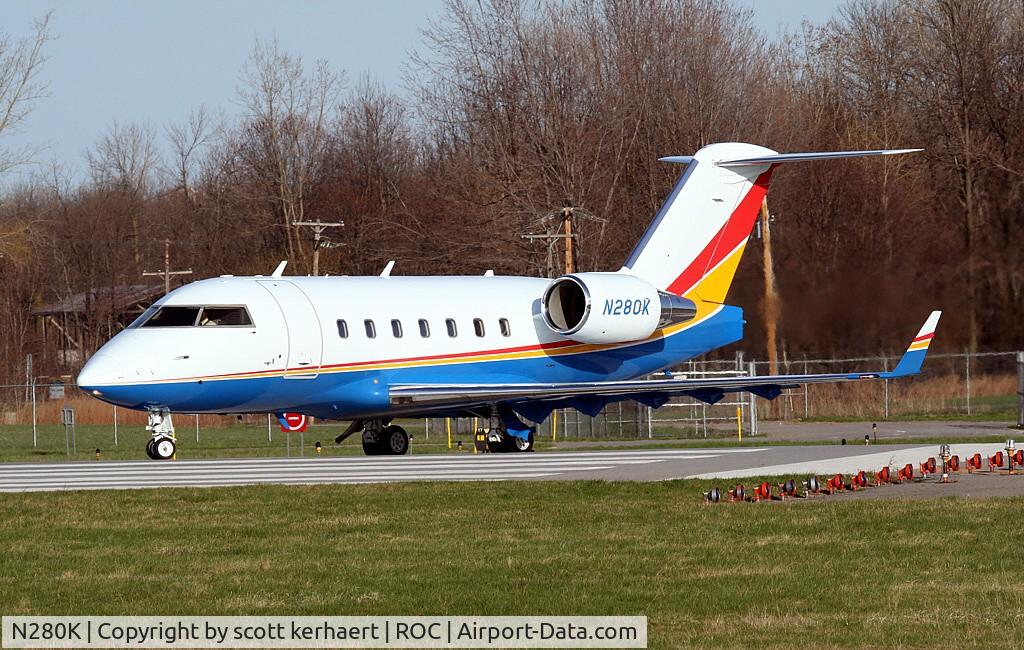 N280K, 1998 Bombardier Challenger 604 (CL-600-2B16) C/N 5365, Kodak's Challenger