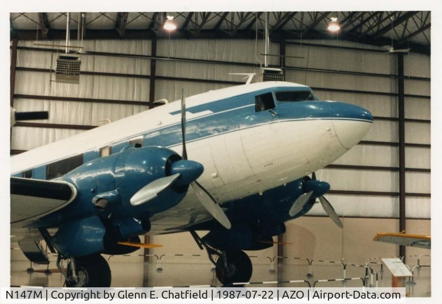 N147M, 1942 Douglas DC-53-DO C/N 7313, C-53 42-47371 at the Air Zoo Museum