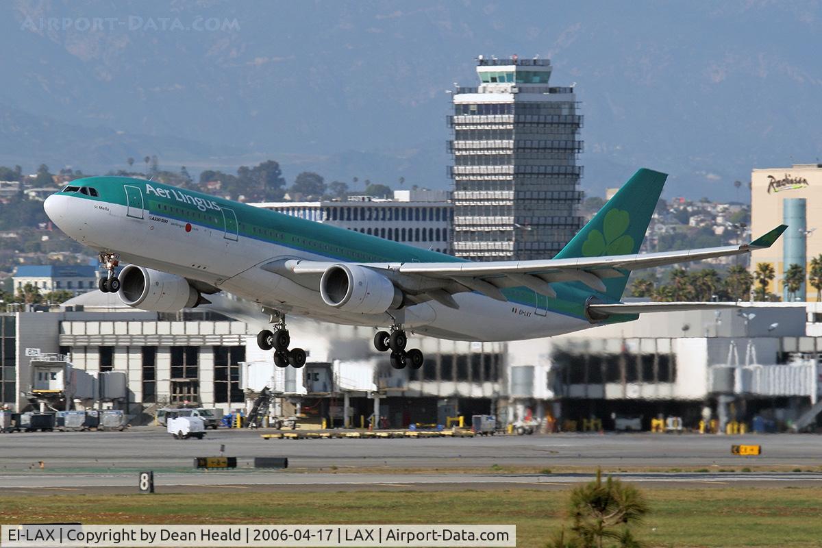 EI-LAX, 1999 Airbus A330-202 C/N 269, Aer Lingus EI-LAX (FLT EIN144) departing RWY 25R enroute to Dublin (EIDW).