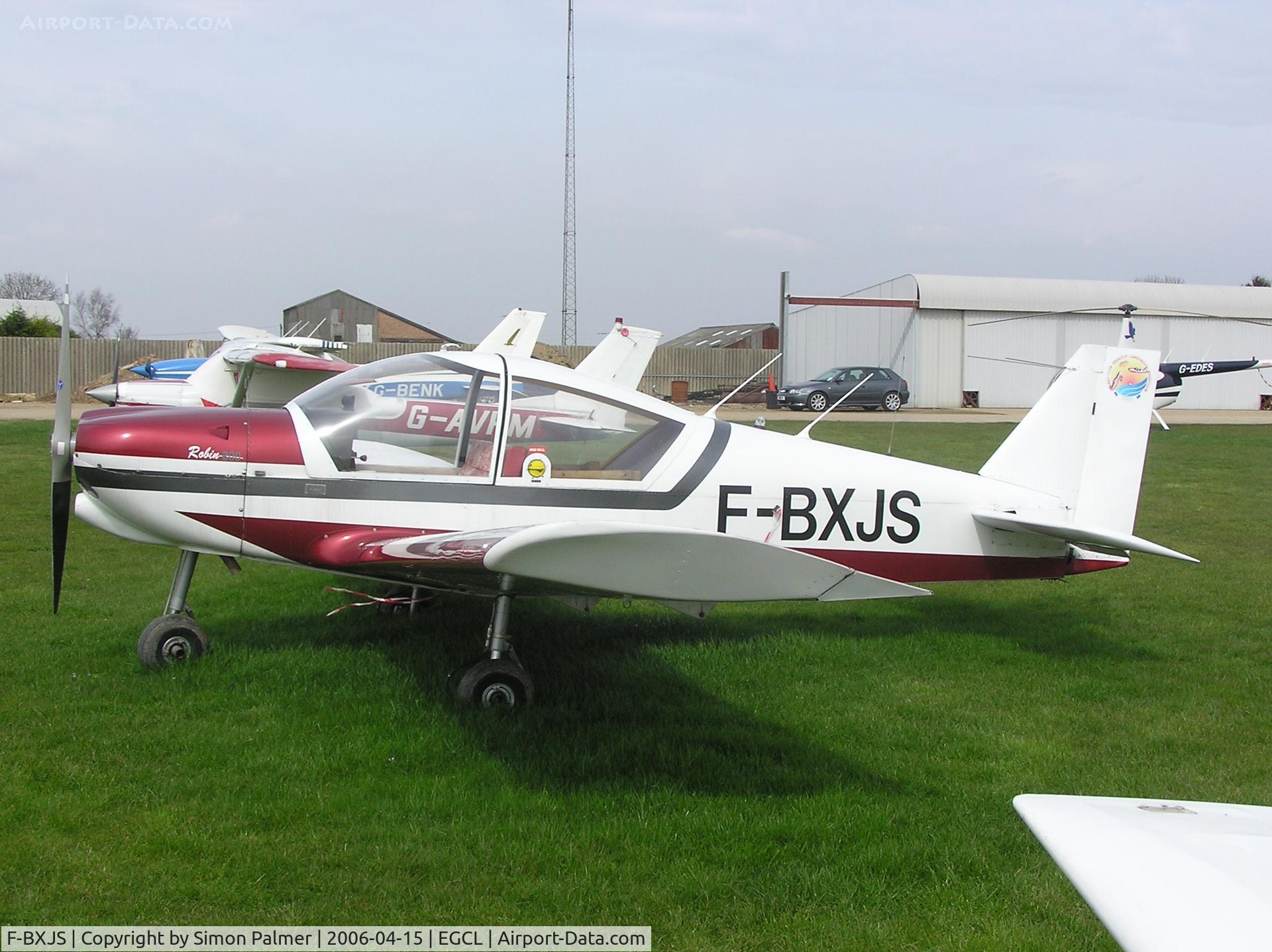 F-BXJS, Robin HR-200-100S C/N 73, Robin HR200 at Fenland