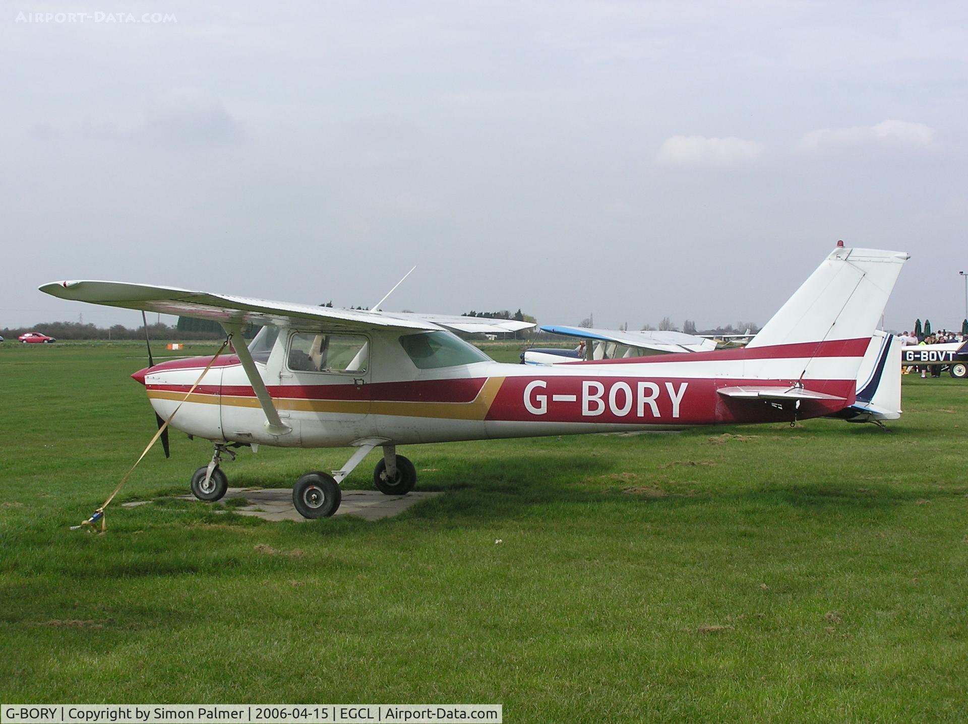 G-BORY, 1971 Cessna 150L C/N 150-72292, Cessna 150L at Fenland