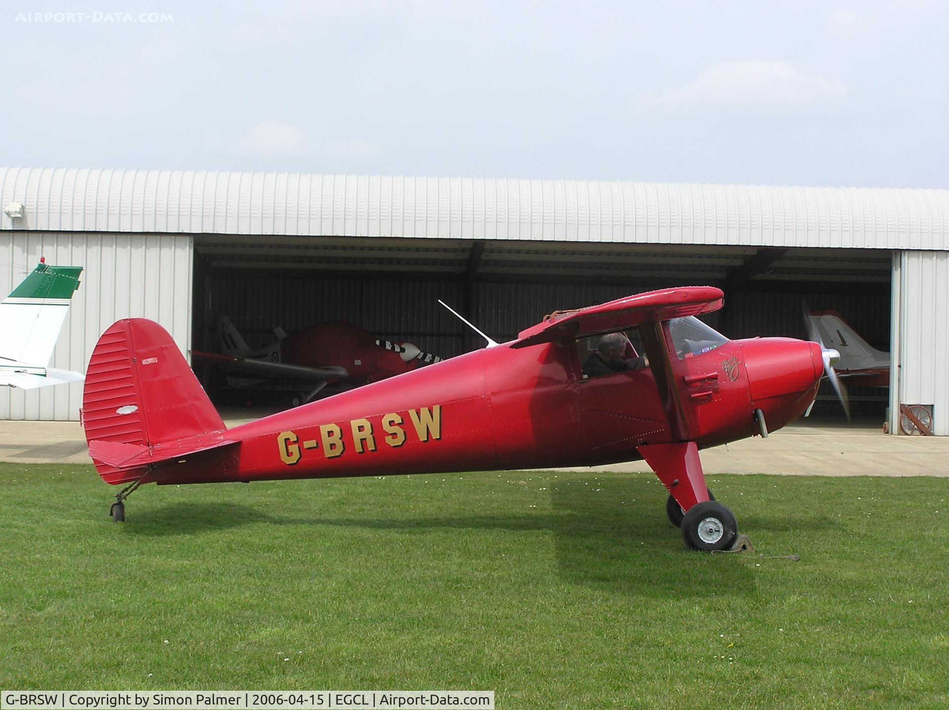 G-BRSW, 1946 Luscombe 8A C/N 3249, Luscombe 8A 