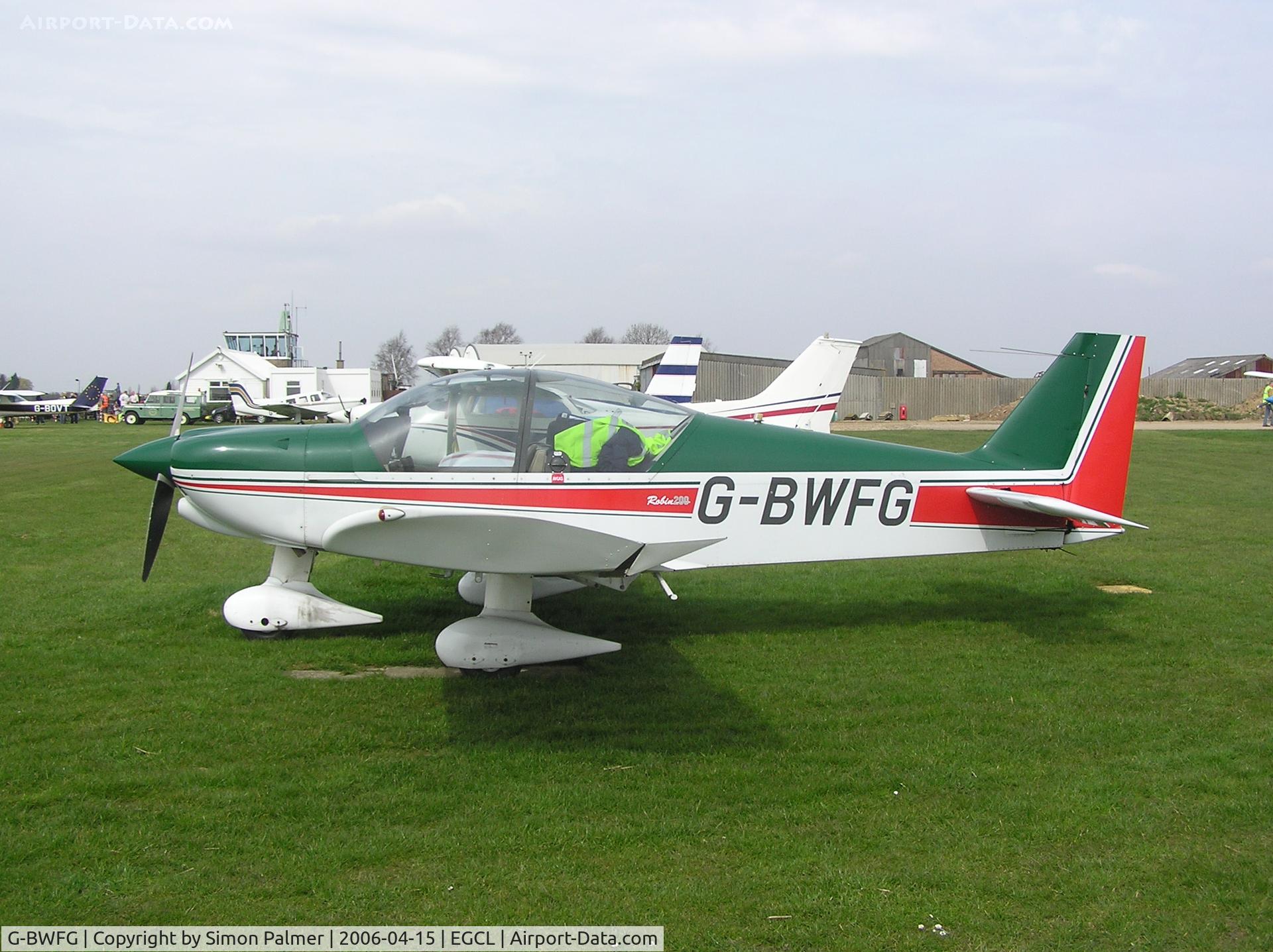 G-BWFG, 1995 Robin HR-200-100 Club C/N 293, Robin HR200 at Fenland