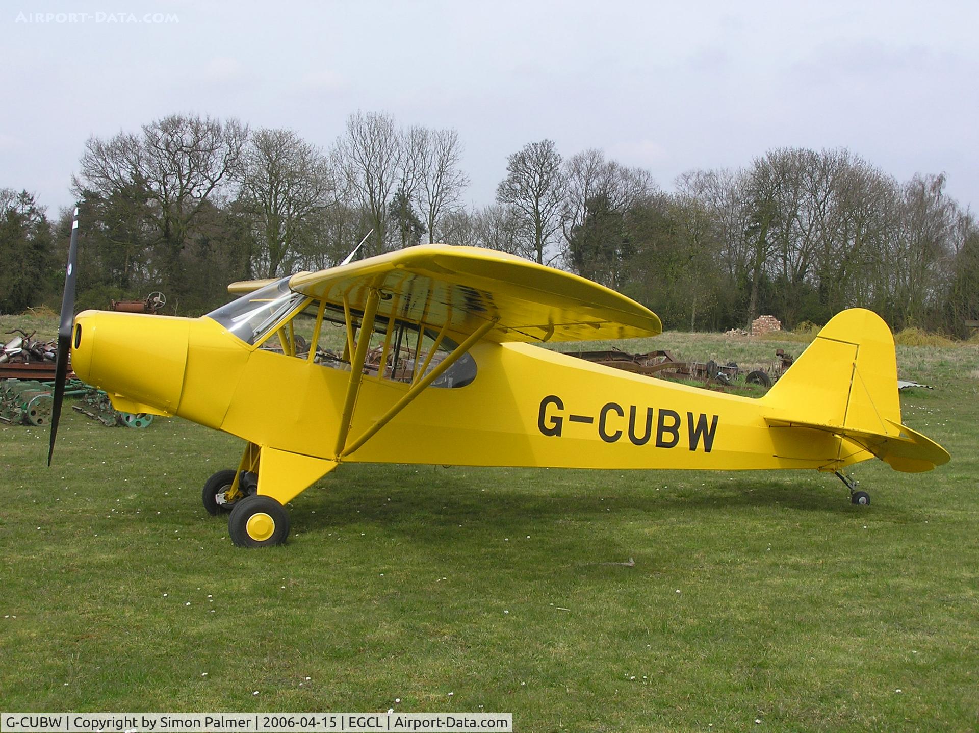 G-CUBW, 2005 Wag-Aero CUBy Acro Trainer C/N PFA 108-13581, Wag-Aero Cuby (I thought it was a Super Cub!)
