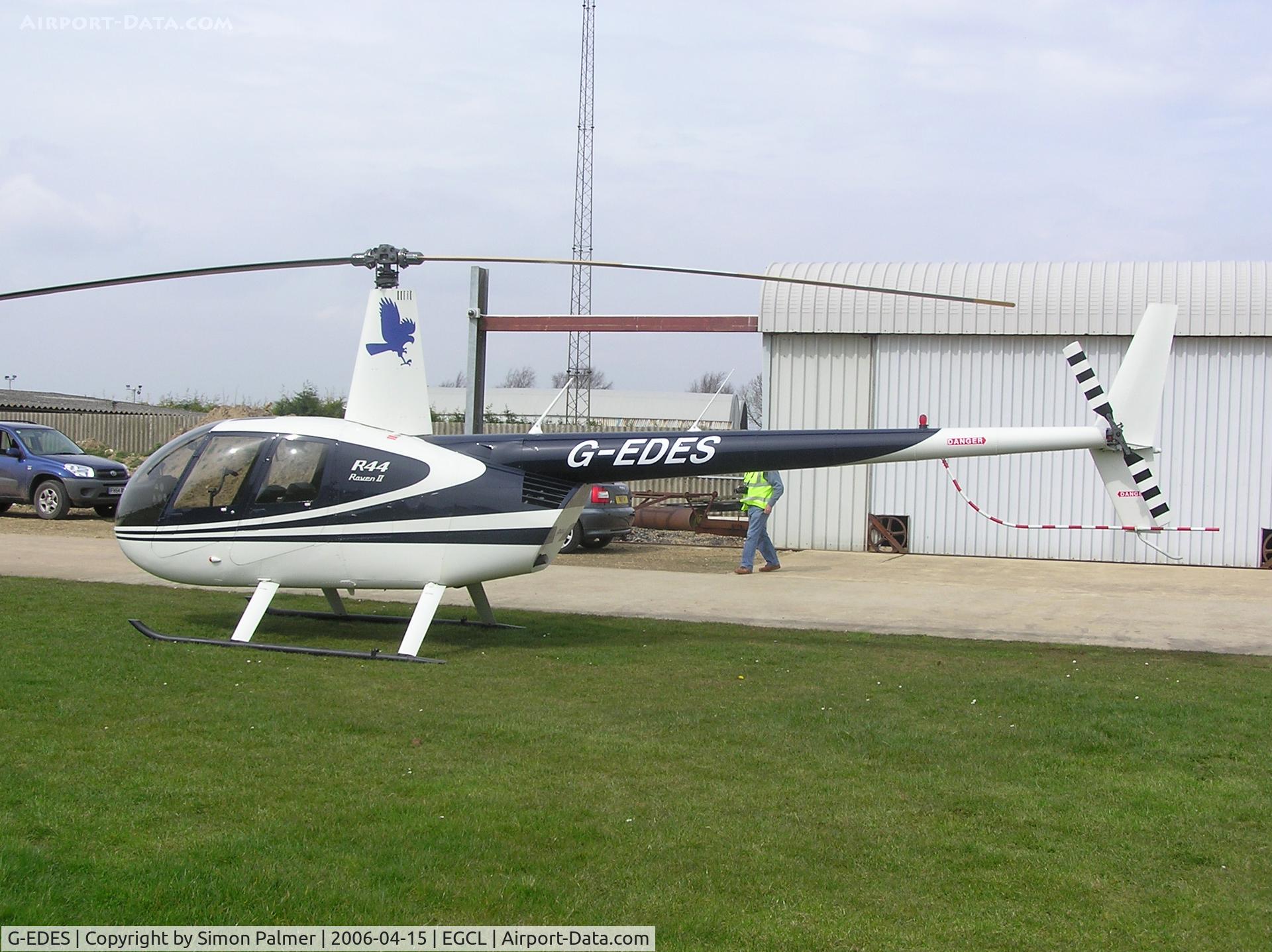 G-EDES, 2004 Robinson R44 Raven II C/N 10480, Robinson R-44 Raven at Fenland