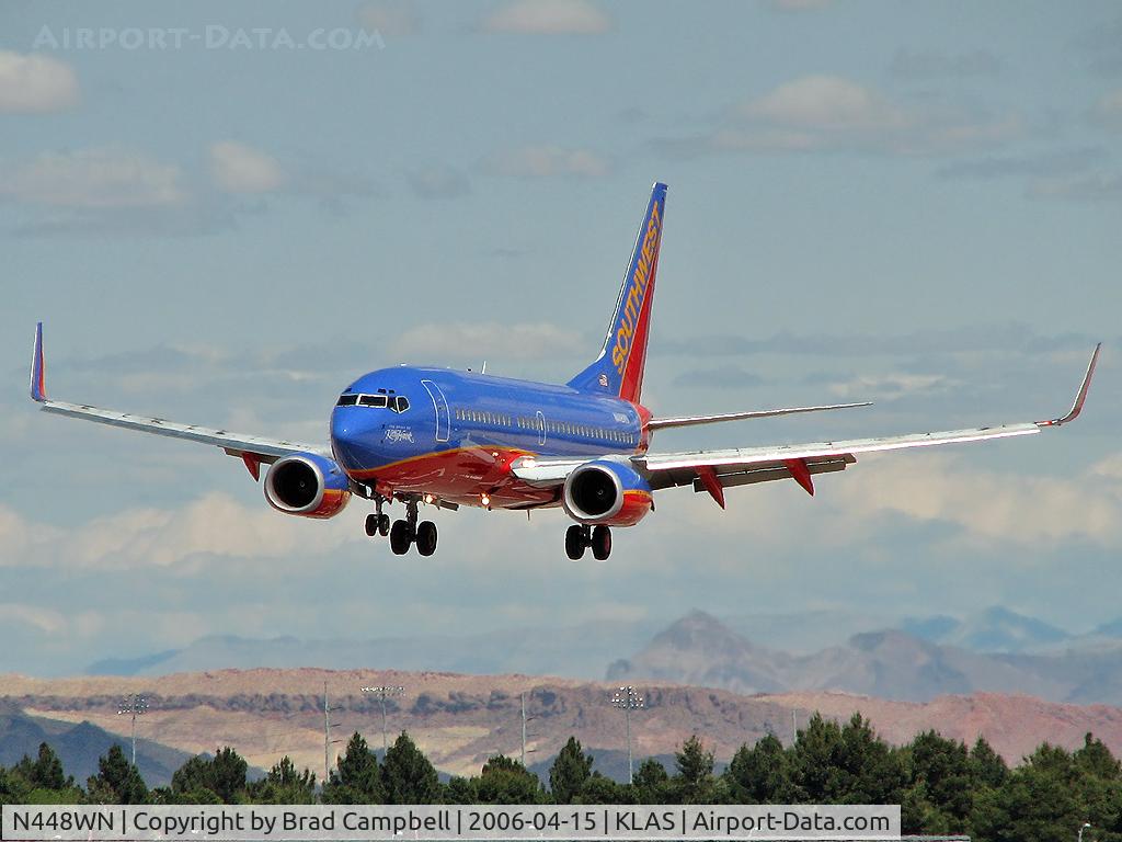 N448WN, 2003 Boeing 737-7H4 C/N 33721, Southwest Airlines - 'The Spirit of Kitty Hawk' / 2003 Boeing 737-7H4
