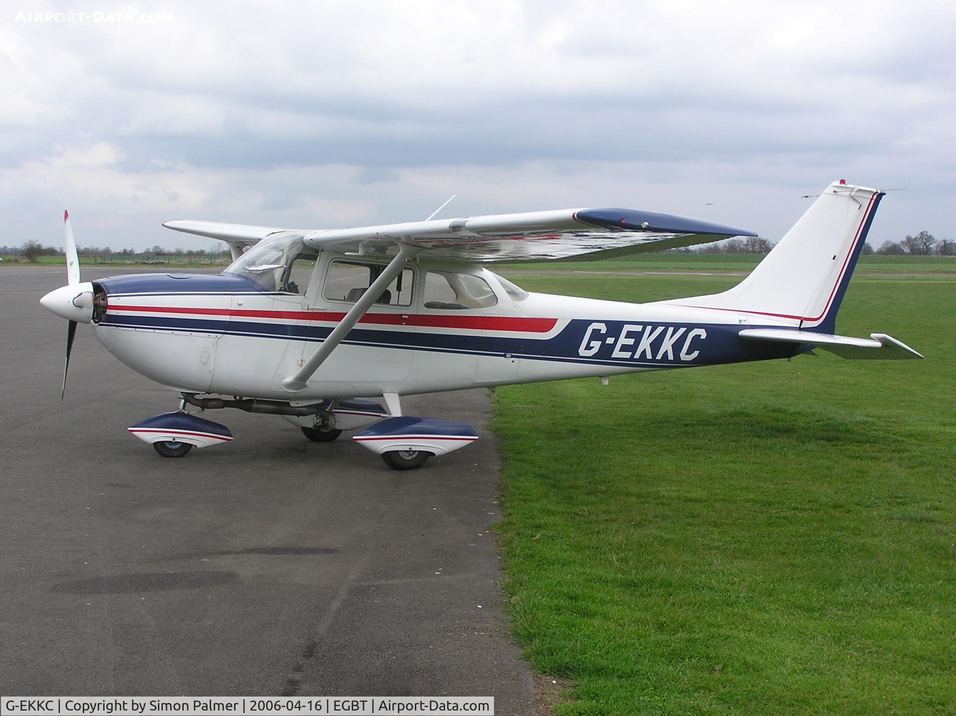 G-EKKC, 1970 Reims FR172G Reims Rocket C/N 0185, Cessna FR172G at Turweston