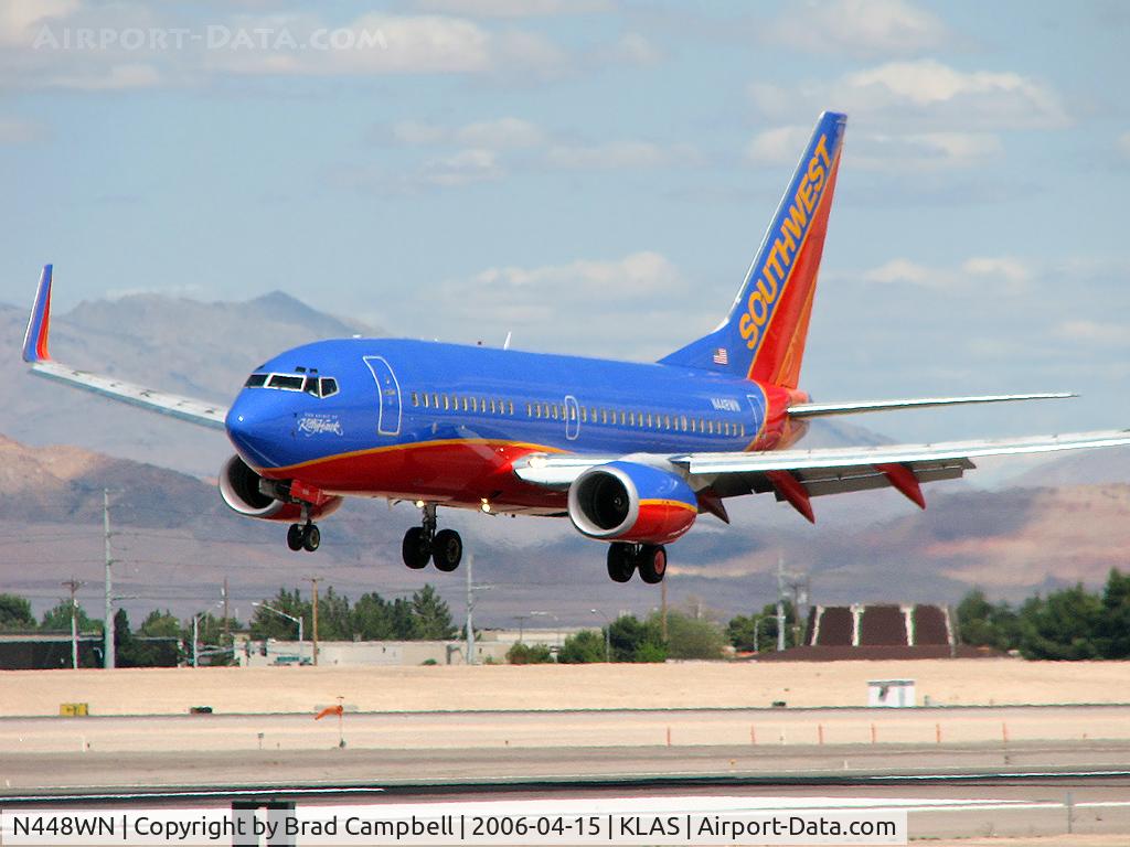 N448WN, 2003 Boeing 737-7H4 C/N 33721, Southwest Airlines - 'The Spirit of Kitty Hawk' / 2003 Boeing 737-7H4