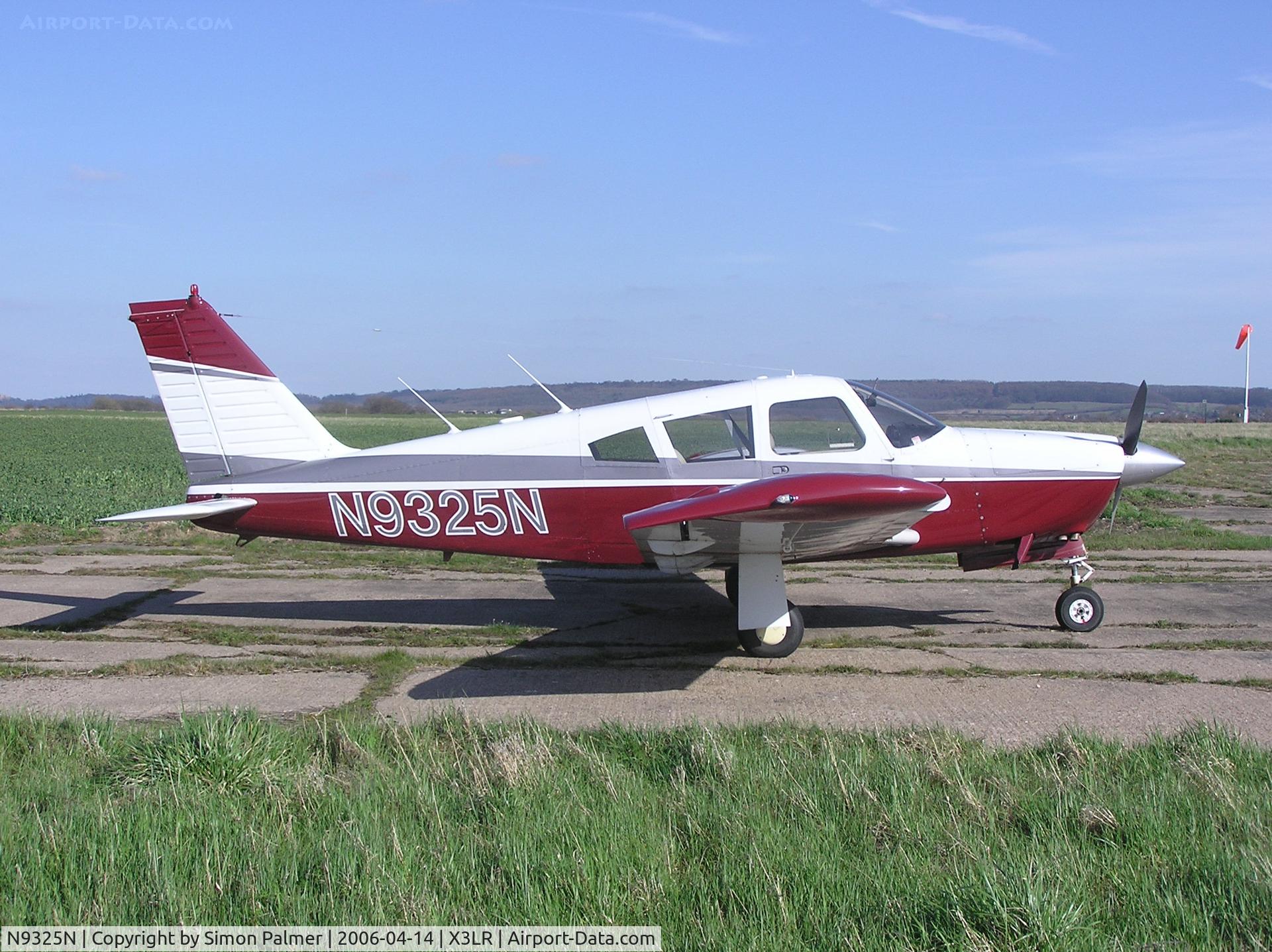 N9325N, 1969 Piper PA-28R-200 C/N 28R-35025, PA28R Cherokee Arrow at Langar