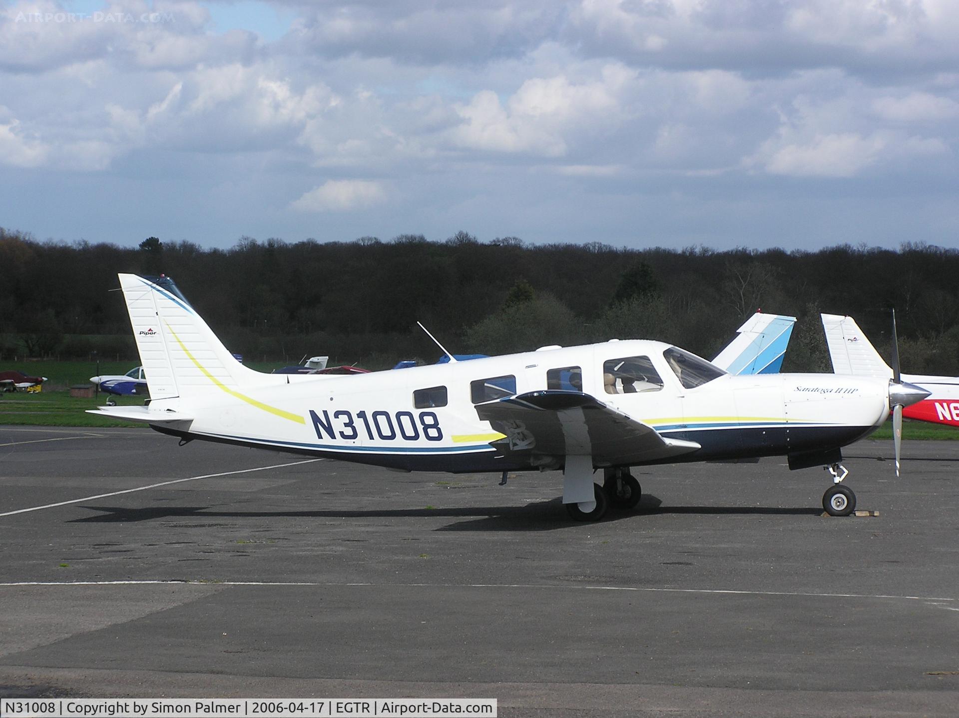 N31008, 2005 Piper PA-32R-301 Saratoga C/N 3246229, PA32R Saratoga II at Elstree