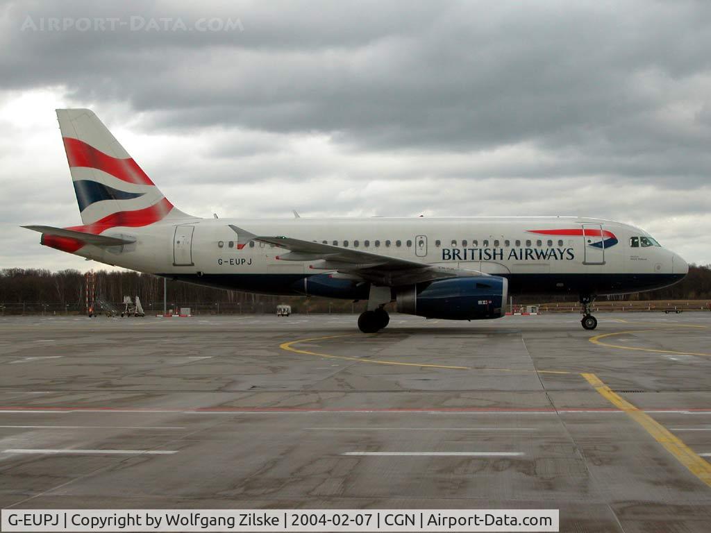 G-EUPJ, 2000 Airbus A319-131 C/N 1232, visitor