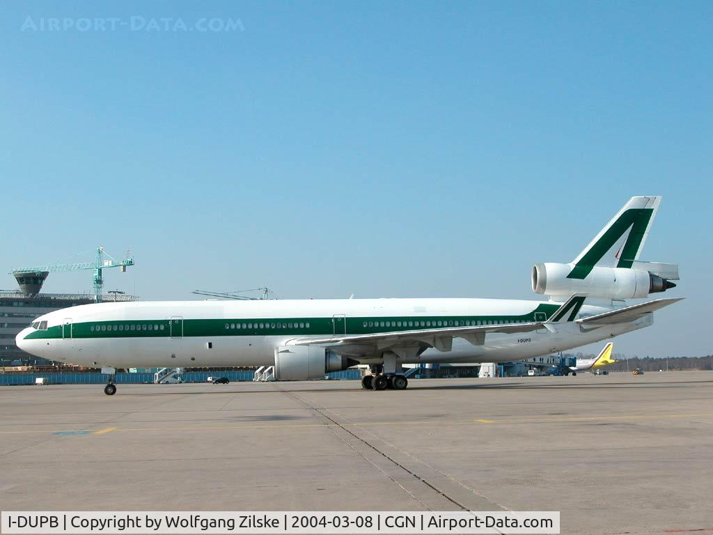 I-DUPB, 1993 McDonnell Douglas MD-11F C/N 48431, Later converted to a freighter