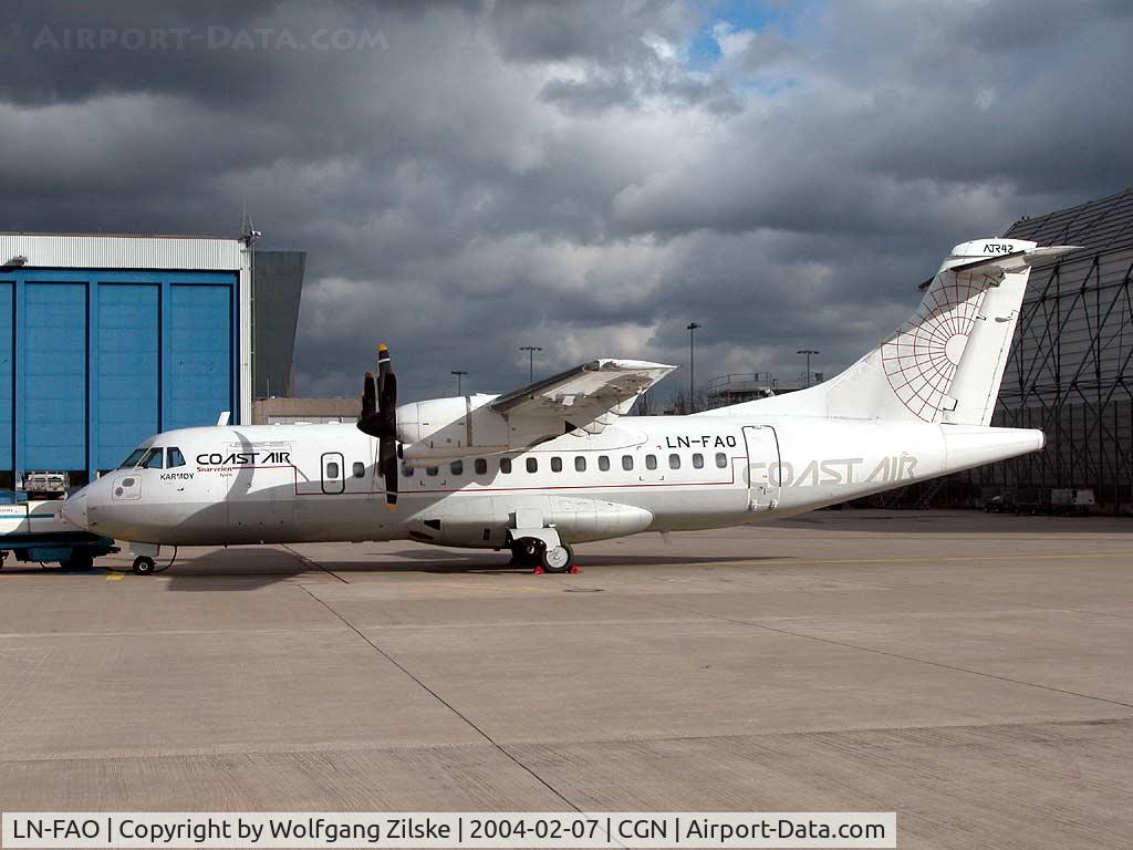 LN-FAO, 1989 ATR 42-300 C/N 148, visitor