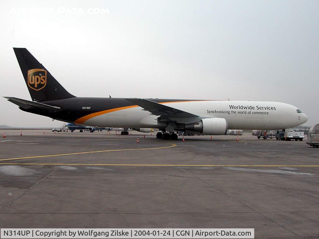 N314UP, 1996 Boeing 767-34AF C/N 27742, freighter