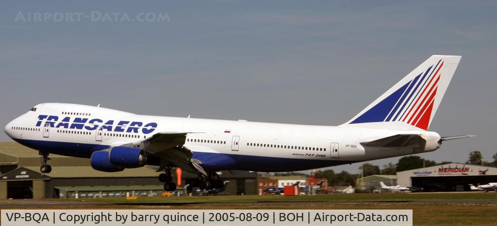 VP-BQA, 1981 Boeing 747-219B C/N 22723, 1ST RUSSIAN REG.747-200